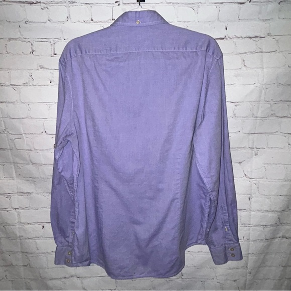 John Varvatos button‎ down shirt men’s size L - Picture 5 of 7